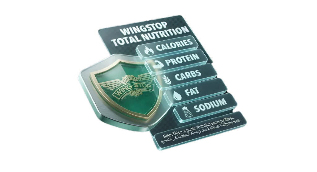 Wingstop Menu US - Total Nutrition Calculator: Calories, Protein, Fat, Carbs, Sodium Guide